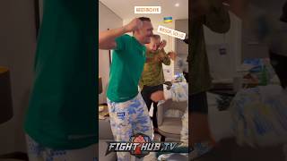 Usyk DANCES after beating Fury & reacts to Berinchyk win!