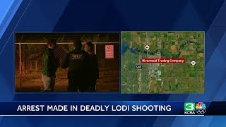 Man arrested after deadly shooting at Lodi fruit-packing plant