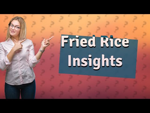 Is fried rice junk food?