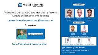 Optic disc pit: Mystery unfolds - Dr. Zofia Anna Nawrocka (Learn from the masters, session- 4)