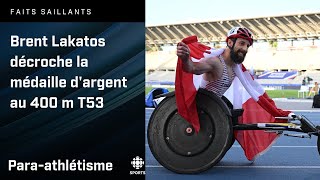 Brent Lakatos décroche l'argent au 400 m T53