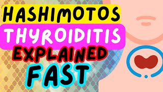 Hashimoto Thyroiditis - EXPLAINED IN 2 MINUTES! (Autoimmune Hypothyroid)