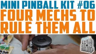 Mini Pinball 06: Mechs + Microcontrollers