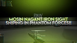 105 7 With The Mosin Nagant In Roblox Phantom Forces - ranking up to rank 300 in phantom forces roblox