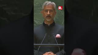 Dr. S Jaishankar addesses the UNGA, launches a veiled attack at Canada for supporting Khalistan