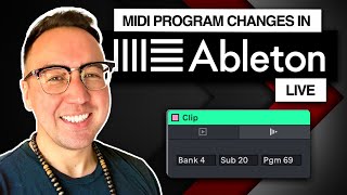 MIDI Program Changes in Ableton Live