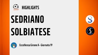 [HIGHLIGHTS] Eccellenza Girone A 24/25 Day 19 - Sedriano - Solbiatese