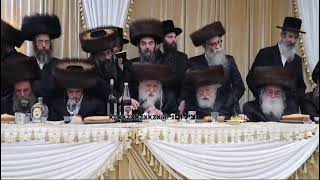 Machnovka Rebbe Bentching At Wedding - Shvat 5785