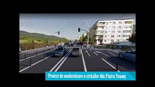 Proiect de modernizare a străzilor din Piatra Neamț