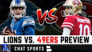 Lions vs. 49ers Preview, Prediction, Analysis,  And Final Score With Injury Update For NFL Week 1