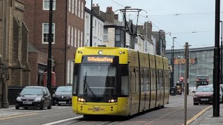 Blackpool Tramway on Talbot Road