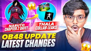 OB48 UPDATE FREE FIRE l FREE FIRE NEW UPDATE l FREE FIRE OB48 UPDATE CHANGES | FF OB48 UPDATE