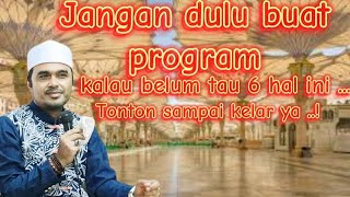 JANGAN DULU BUAT PROGRAM KALAU BELUM TAHU 6 HAL INI ( PART 2 )