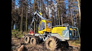 🌲 *THE biggest Wolf in Strongwood* • Ecolog 590F • Logmax 7000C • biggest Harvester  • WFW • #2 🌲