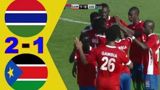 Highlights Gambia Vs South Sudan  (12/10/2021)