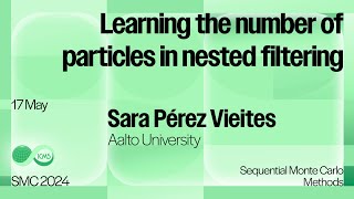 Sara Pérez Vieites, Learning the number of particles in nested filtering