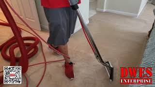 Carpet Cleaning by DWES Enterprise | Every Now And Then, The Customer Watches DWES Like A Hawk 🤷🏿‍♂️