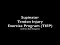 Supinator Tendon (Outward Forearm Rotation) Injury Exercise Program | Dr. Ben E. Benjamin