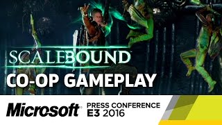 Scalebound Official Co-op Gameplay - E3 2016 Microsoft Press Conference