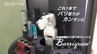 ロボットでバリ取り自動化｜BARRIQUAN