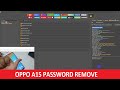 OPPO A15 PASSWORD REMOVE | CPH2185 SCREEN LOCK RESET | UNLOCKTOOL