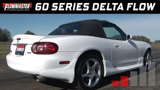 2003 Mazda Miata with Flowmaster 60 Series  Delta Flow Exhaust