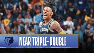 Ja Morant Drops 29 PTS, 10 AST \u0026 9 REB In Game 2!