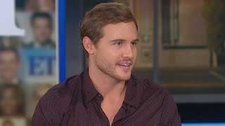 Peter Weber Reacts to Hannah Brown's Emotional Return to the Bachelor  | Full Interview