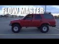 Flow Master 40 installed on the 2nd Gen 4Runner | Toyota 22RE