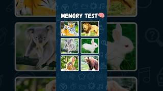 Memory Test: How Good is Your Memory? 1-Minute Quick Memory Test Game