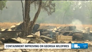 Georgia Wildfires Containment Is Improving