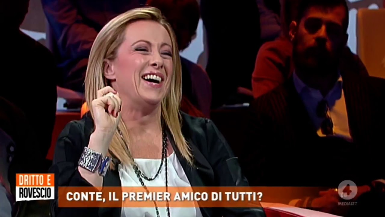 Seguite Giorgia Meloni In Diretta Dagli Studi Di Dritto E Rovescio Su ...