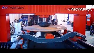 IMT1686 - AKYAPAK Dishing Press 600 Ton with Manipulator