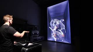 'Liquid mercury' - Interactive art - IKONIX