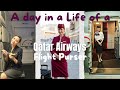 A day in a life of a Qatar Airways Purser | Filipino Flight Attendant