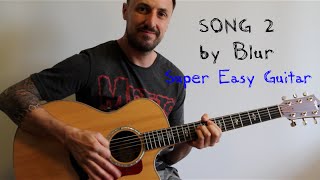 EASY GUITAR LESSON | SONG 2 BY BLUR