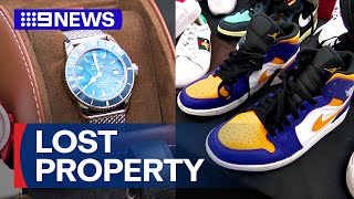 Bizarre items from airport lost property up for auction | 9 News Australia