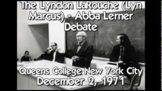 Lyndon LaRouche Debates Abba Lerner