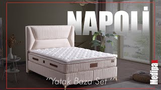 Napoli Yatak Baza Başlık Set / Medipax New Collection