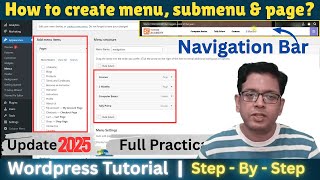 How to Create Navigation Menus in WordPress (Beginner Tutorial) #wordpress