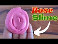 Rose Slime making [ASMR] #asmr #shorts #indhus #colorslime