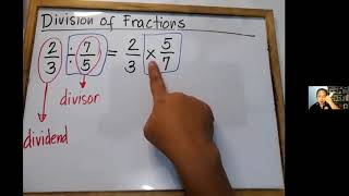 Division of Fractions part 1