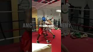 Grown Bully Gets Taught A Lesson By A 16 Year Old | Hard  Amateur Fight | AMC BOXING GYM