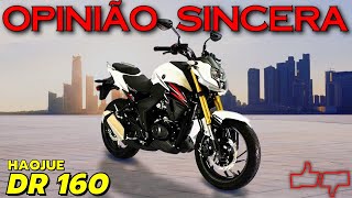 Haojue DR 160: moto BARATA e ESPORTIVA! Bonita e bem equipada, VALE a PENA? Preço, consumo, problema