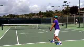 Randy Cory - 2017 College Bound Tennis Recruit - Add Side Serves