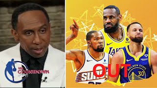 NBA Countdown | It’s really end of an ERA! - Stephen A. on league to say goodbye LeBron, Curry & KD
