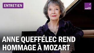 La pianiste Anne Queffélec célèbre le génie de Mozart, "l'homme de sa vie"