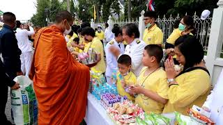 พสกนิกรจังหวัดประจวบคีรีขันธ์ ประกอบพิธีบำเพ็ญกุศล  เนื่องในวันคล้ายวันสวรรคต