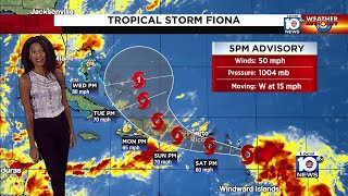 Tropical Storm Fiona to reach Bahamas as hurricane