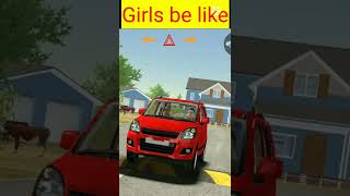 girls vs boys driving 🔥🔥🔥